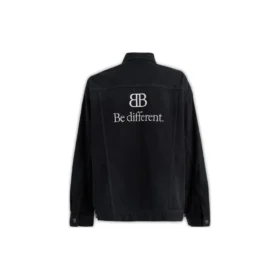 Jaqueta de Denim oversized BB Be Different «Preto» 732230TNW541129 Jaqueta de Denim oversized BB Be Different «Preto» 732230TNW541129