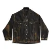 Jaqueta de Denim oversized «Preto» 748022TBP471363