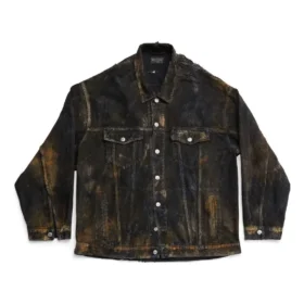 Jaqueta de Denim oversized «Preto» 748022TBP471363 Jaqueta de Denim oversized «Preto» 748022TBP471363