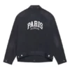 Jaqueta de Denim oversized «Washed Black White» da Cities Paris 690198TBP479034