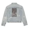 Jaqueta de Denim unissexo com logótipo FW21 azul 664329TBP488961