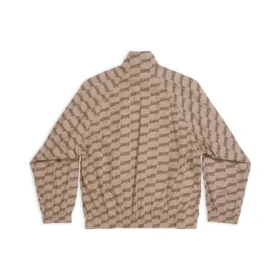 Jaqueta de fato de treino BB Monogram, corte regular «Beige Brown» 704495TML369378 Jaqueta de fato de treino BB Monogram, corte regular «Beige Brown» 704495TML369378