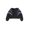 Jaqueta de fato de treino com ombros à mostra 3B Sports Icon «Preto Azul» 790756TMO101000