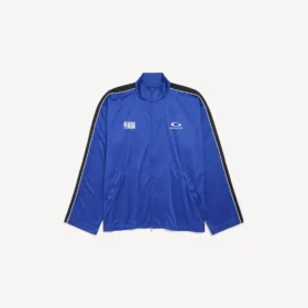 Jaqueta de fato de treino masculina Balenciaga | colaboração com a NBA em azul/preto