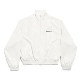 Jaqueta de fato de treino regular Mirror Balenciaga «Branco» 790745TPQ389000