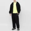 Jaqueta de manga comprida com fecho de correr Balenciaga SS21 para homem, preto, 641659TIV551070