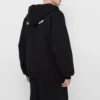 Jaqueta de manga comprida com fecho de correr Balenciaga SS21 para homem, preto, 641659TIV551070