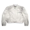 Jaqueta de motociclista Oversized «Branco» 744983TOS149012