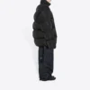 Jaqueta de penas acolchoada oversized «Black» 682695TLO061000