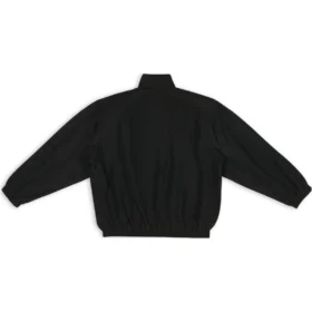Jaqueta de treino desportivo oversized em nylon «Preto» 706440TKO481000