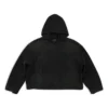 Jaqueta de vestir por cima da cabeça «Black Soft Denim» 719313TNW541129