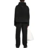 Jaqueta de vestir por cima da cabeça «Black Soft Denim» 719313TNW541129
