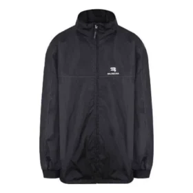 Jaqueta desportiva de nylon «Sporty B» «Preto» 663081TJOB91000