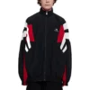Jaqueta desportiva reversível Sporty B «Black Red White» 681445TKO481000