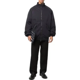 Jaqueta Harrington Bomber «Indigo» 681418TBP018065