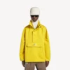 Jaqueta masculina «Bodies» com meio fecho de correr, em amarelo