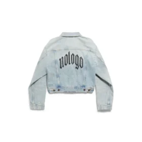 Jaqueta Nologo Small Fit «Azul Claro» 793893TDW144141 Jaqueta Nologo Small Fit «Azul Claro» 793893TDW144141