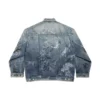 Jaqueta Oversized Graffiti «Azul Claro» 745048TNW014012