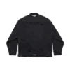 Jaqueta Oversized «Je t’aime» «Preto» 751357TNW111700