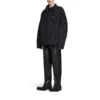 Jaqueta Oversized «Je t’aime» «Preto» 751357TNW111700