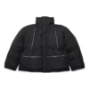 Jaqueta Parka com corte envolvente «Preto» 751715TNO191000