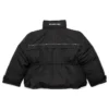 Jaqueta Parka com corte envolvente «Preto» 751715TNO191000