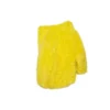 Jaqueta unissexo de pele sintética FW21, amarela, 663000TKQ077200