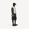 Jaqueta universitária masculina Balenciaga | Colaboração com a NBA em cor marfim