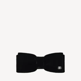 Laço de acessórios de cabelo Holli para mulher em preto/prateado brilhante