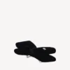 Laço de acessórios de cabelo Holli para mulher em preto/prateado brilhante