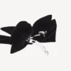 Laço de acessórios de cabelo Holli XXL para mulher, em preto