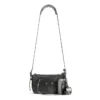 Le Cagole Xs Flap Bag Metalizada «Cinza Metálico» 7190822AAWR1314
