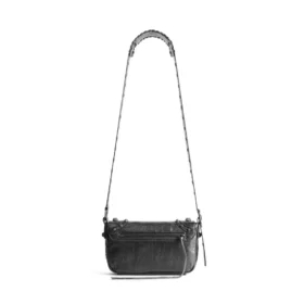 Le Cagole Xs Flap Bag Metalizada «Cinza Metálico» 7190822AAWR1314