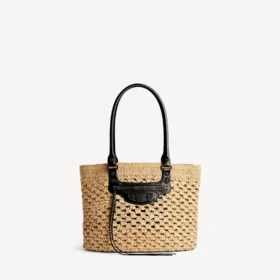 Le City Basket Medium para mulher em natural/preto