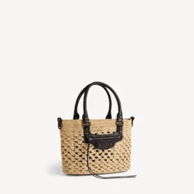 Le City Basket Small para mulher em natural/preto