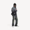 Le City Moto Medium para homem, em preto