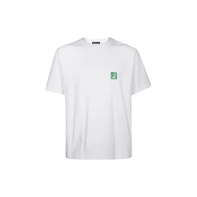 Logótipo Ecológico Manga Curta Unissexo Branco 594579THV639000