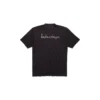Lovey T-shirt, corte largo, «Preto» 641675TQVV89034