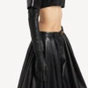 Luvas compridas para mulher em preto