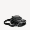 Mala a tiracolo vertical «Superbusy» para homem, em preto