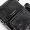 Mala a tiracolo vertical «Superbusy» para homem, em preto