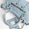 Mala City First para mulher em azul claro