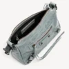 Mala City Moto pequena para homem em azul-cinzento
