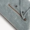 Mala City Moto pequena para homem em azul-cinzento