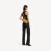 Mala de bowling feminina «Bolero» mini em cor de caril Mala de bowling feminina «Bolero» mini em cor de caril