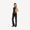 Mala de bowling feminina «Bolero» mini em cor de caril Mala de bowling feminina «Bolero» mini em cor de caril