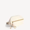 Mala de bowling feminina «Bolero» mini em creme