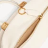 Mala de bowling feminina «Bolero» mini em creme