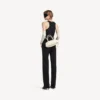 Mala de bowling feminina «Bolero» mini em creme