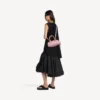 Mala de bowling feminina «Bolero» mini em quartzo rosa